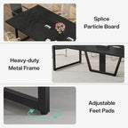 Table de conférence de 2,4 m, grande table de réunion pour 10 personnes, montage facile