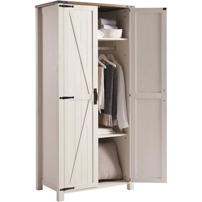 Meuble de Rangement Ferme, Armoire, Garde-Manger Rustique, Rangement Polyvalent