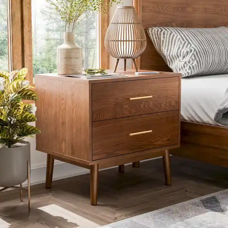 Ensemble de chambre bas de gamme avec fauteuil à oreilles en bouclette du milieu du siècle