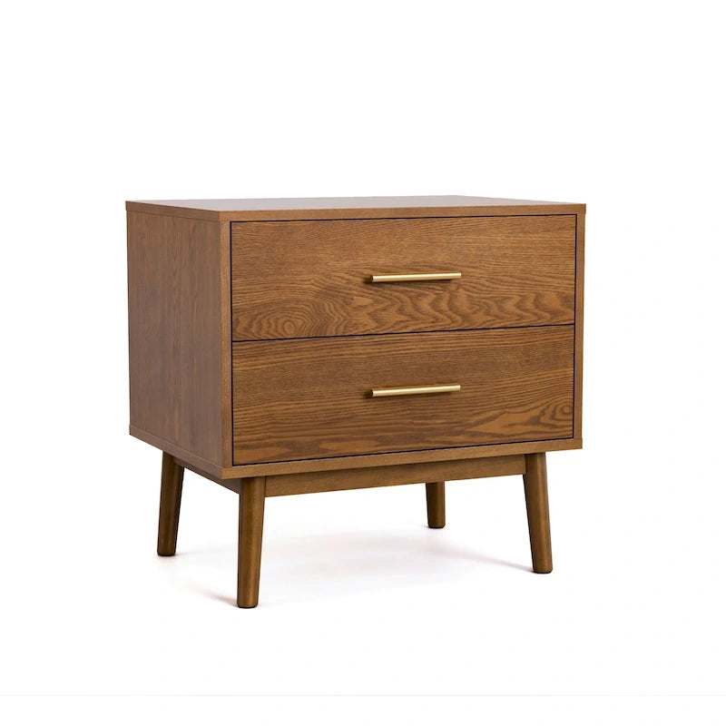 Ensemble de chambre bas de gamme avec fauteuil à oreilles en bouclette du milieu du siècle