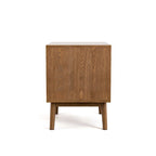 Ensemble de chambre bas de gamme avec fauteuil à oreilles en bouclette du milieu du siècle
