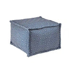Pouf Ottoman Intérieur/Extérieur à Motif Aztèque