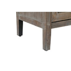 Buffet en Bois 4 Portes, Sergé, Style Américain Vintage
