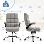Chaise de Bureau en Velours Fauteuil de Bureau de Direction