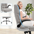 Chaise de Bureau en Velours Fauteuil de Bureau de Direction