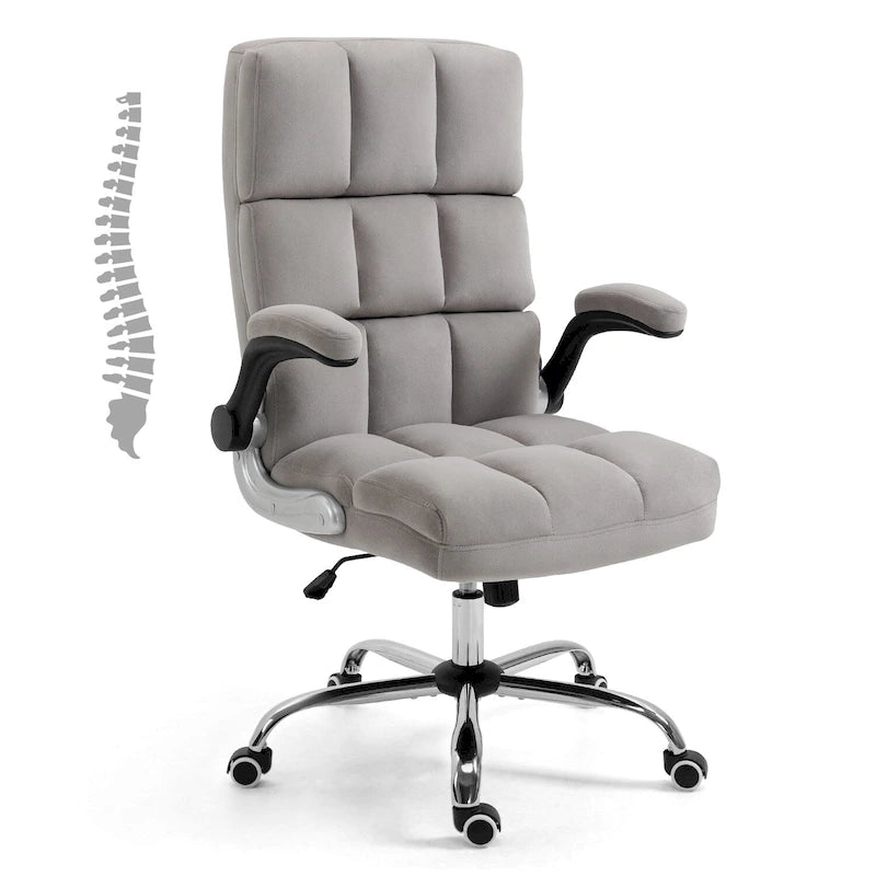 Chaise de Bureau en Velours Fauteuil de Bureau de Direction