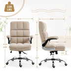 Chaise de Bureau en Velours Fauteuil de Bureau de Direction