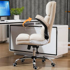 Chaise de Bureau en Velours Fauteuil de Bureau de Direction