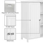 Meuble bas à 2 portes et 2 étagères réglables