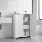Meuble bas à 2 portes et 2 étagères réglables