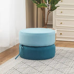 Pouf rond rembourré Repose-pieds Ottomane