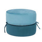 Pouf rond rembourré Repose-pieds Ottomane