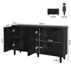 Bahut de rangement moderne pour salle à manger