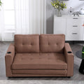Causeuse capitonnée pliable avec lit de canapé convertible escamotable
