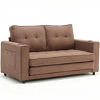 Causeuse capitonnée pliable avec lit de canapé convertible escamotable