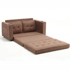 Causeuse capitonnée pliable avec lit de canapé convertible escamotable