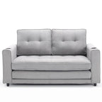 Causeuse capitonnée pliable avec lit de canapé convertible escamotable