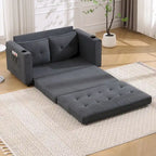 Causeuse capitonnée pliable avec lit de canapé convertible escamotable